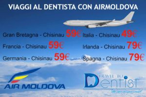 viaggiare a nostro dentista in Moldavia ad un prezzo incredibilmente basso