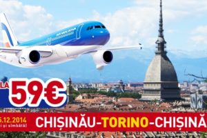 viaggiare da Chisinau a Torino