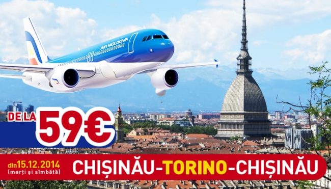 Voyager Turin - Chisinau