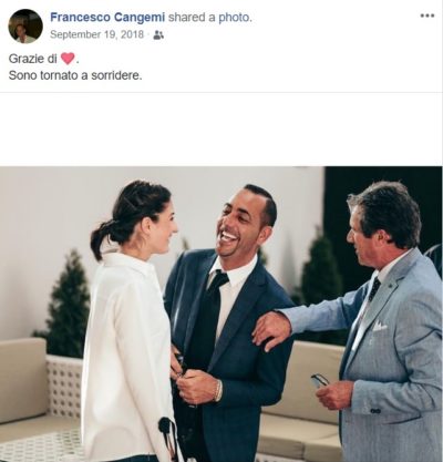 Review of a satisfied patient ho just finished his dental treatment in our clinic in Chisinau, Moldova