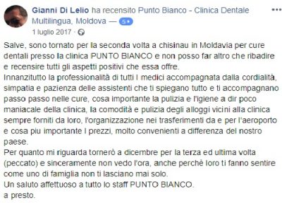 Giannis Meinung nach der Behandlung