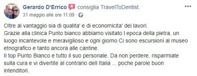 Il parere di Gerardo