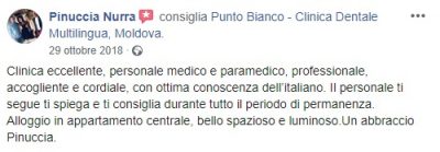 Appreciation of a patient satisfied with his stay for dental treatment in Moldova