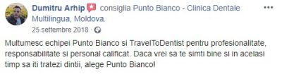 L'esperienza di Dumitru dopo il trattamento fatto in Moldavia