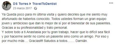 Las impresiones de Damián sobre la clínica dental en Chisinau.
