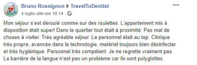 Les impressions de Bruno sur la clinique dentaire en Moldavie