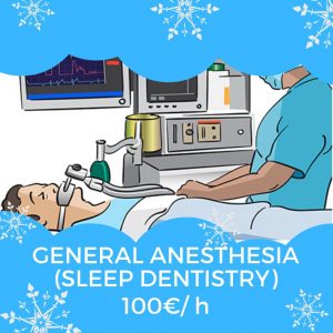Anesthésie générale (dentisterie du sommeil) en Moldavie prix 100€/ h