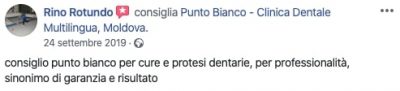 La recensione di Saverio sulla clinica odontoiatrica a Chisinau