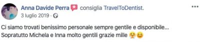 L'avis d'Anna sur le personnel de la clinique dentaire