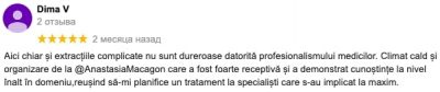 Impresiile lui Dumitru după tratamentul stomatologic efectuat la Punto Bianco