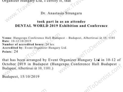 certificate anastasia