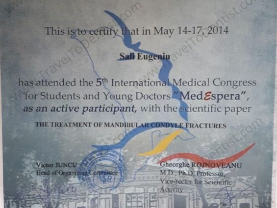 certificat eugen sâli (sîli)