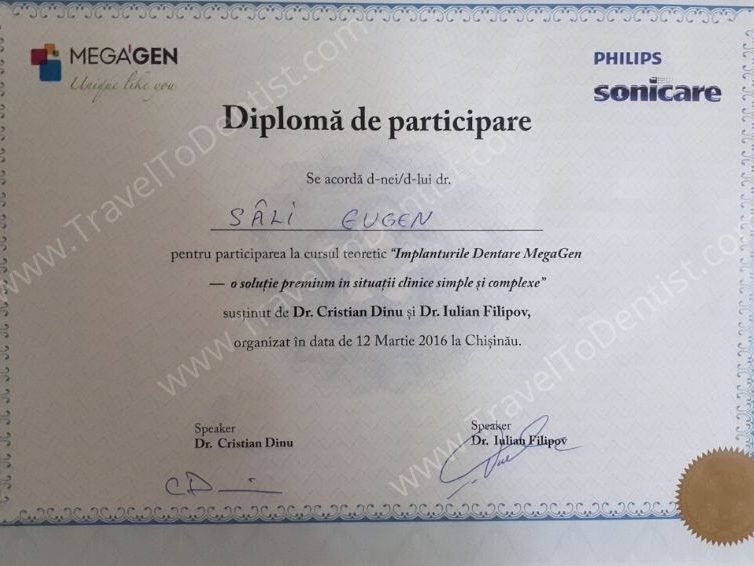 diploma eugen sâli (sîli)